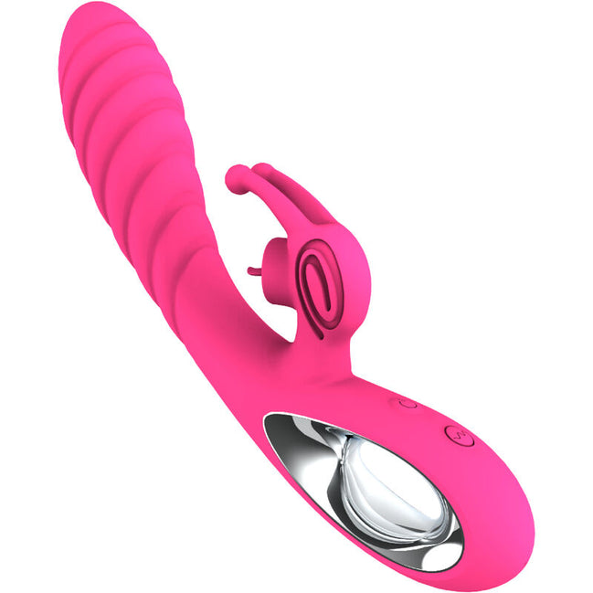 ARMONY - VICKY RABBIT Sensory Device WITH FUCHSIA PULL RING TONGUE