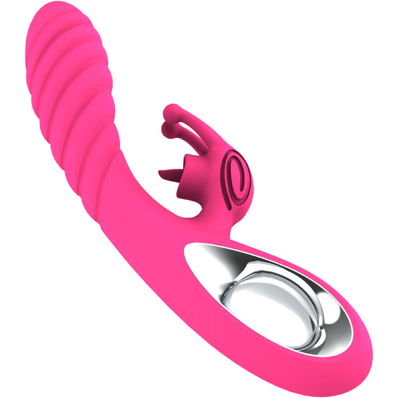 ARMONY - VICKY RABBIT Sensory Device WITH FUCHSIA PULL RING TONGUE