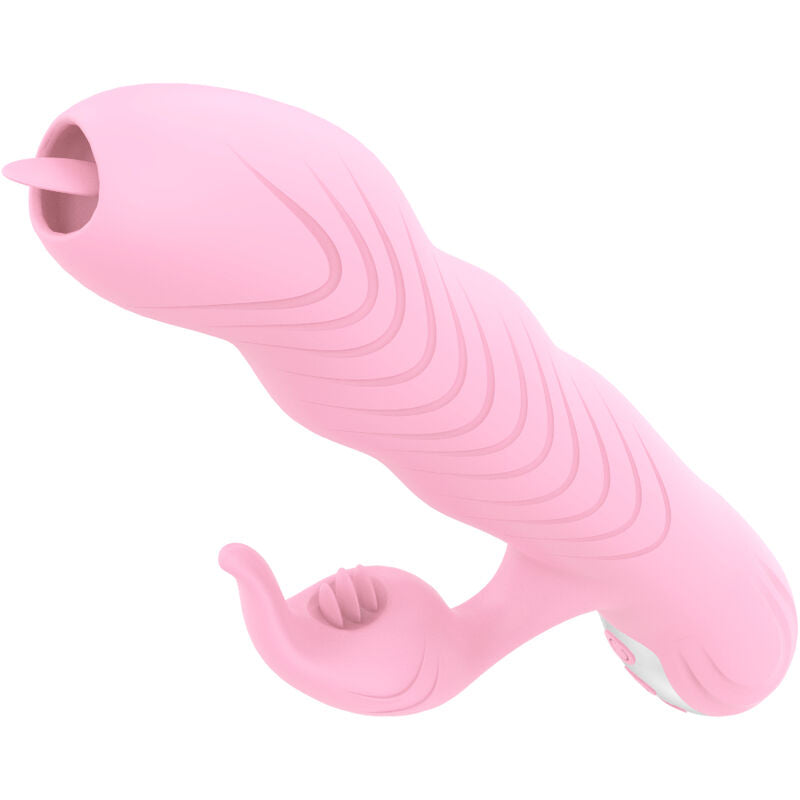 ARMONY - MARCIA Sensory Device & THRUSTING DOUBLE TONGUE HEAT EFFECT PINK