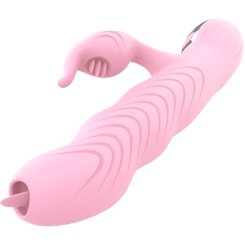 ARMONY - MARCIA Sensory Device & THRUSTING DOUBLE TONGUE HEAT EFFECT PINK