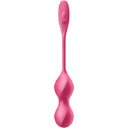 SATISFYER - LOVE BIRDS 2 VIBRIERENDE LIEBESKUGELN + GRATIS-APP