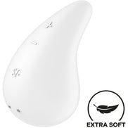 SATISFYER - DEW DROP Sensory Device LAY-ON WHITE