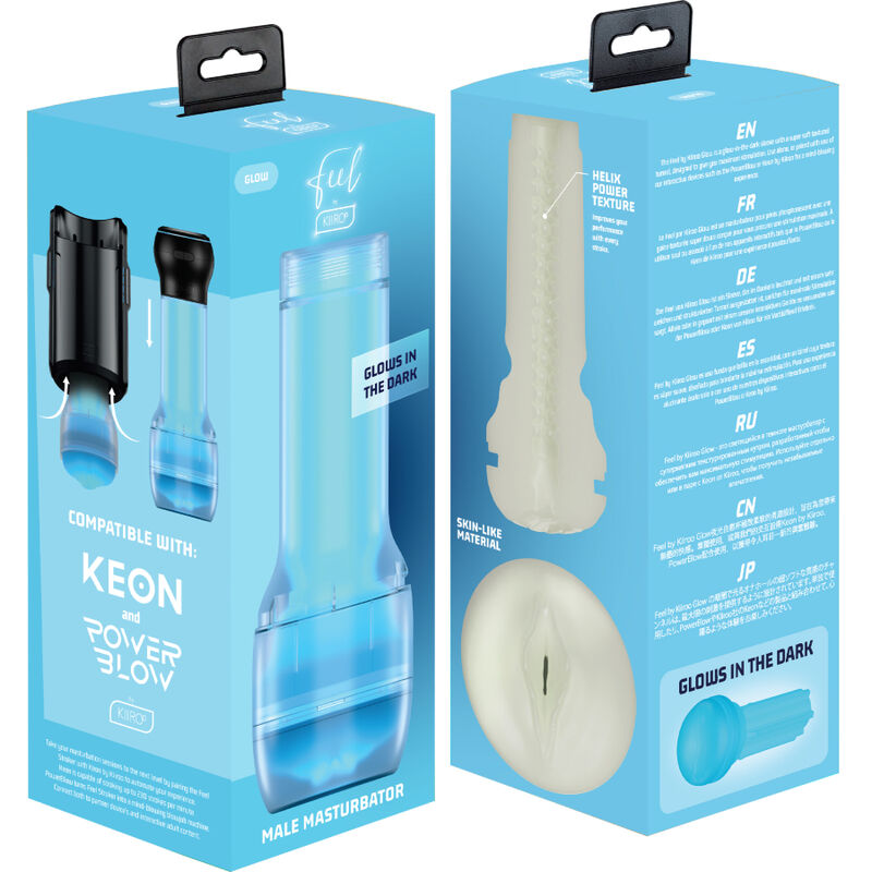 KIIROO - FEEL GLOW IN THE DARK MASTURBATOR