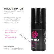 BRUMA - LIQUID Sensory Device ULTRA GLIDE BUBBLEGUM 15 ML
