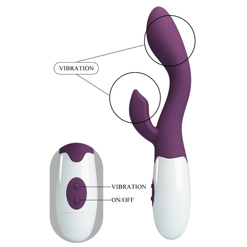 PRETTY LOVE - BRIGHTY G-SPOT Sensory Device PURPLE