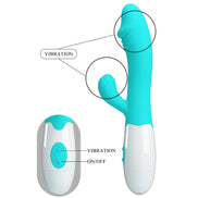 PRETTY LOVE - SNAPPY G-SPOT Sensory Device AQUA GREEN