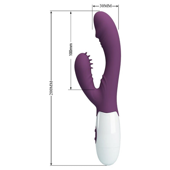 PRETTY LOVE - ANDRE RABBIT Sensory Device & G-POINT STIMULATOR PURPLE
