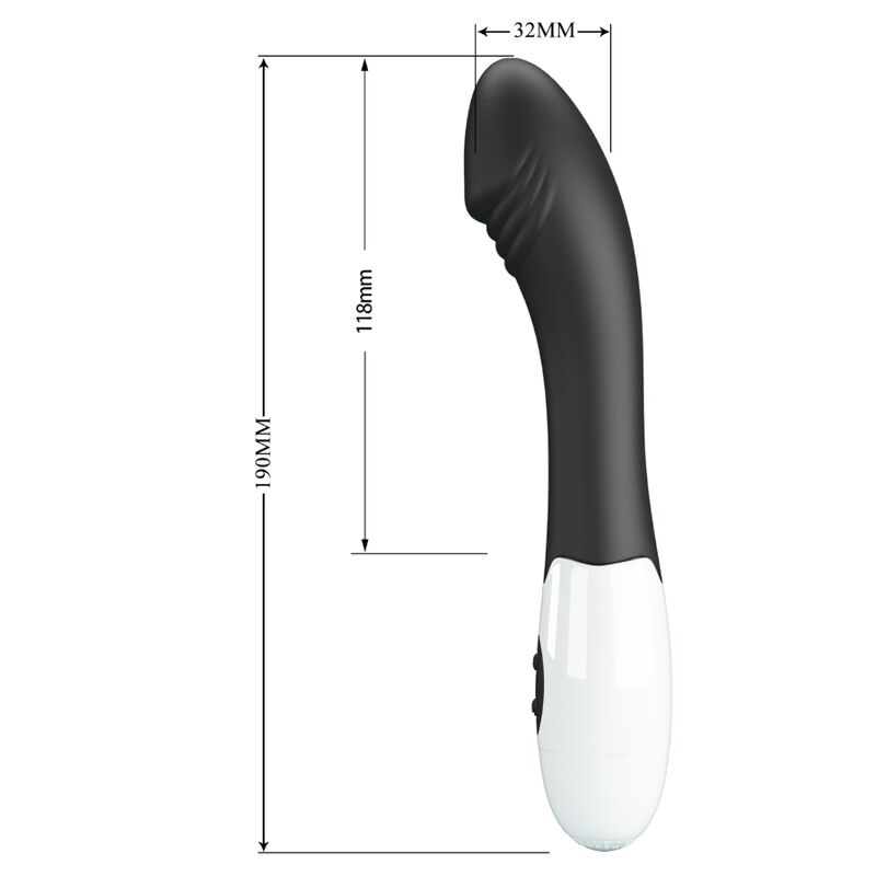 PRETTY LOVE - ELEMENTAL G-SPOT Sensorisches Gerät 30 MODI SCHWARZ