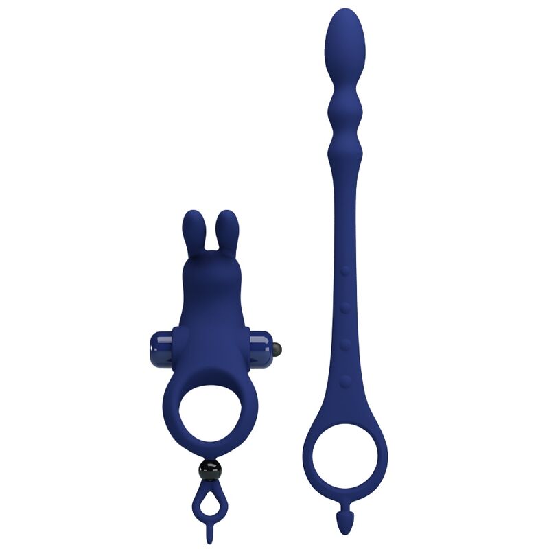 PRETTY LOVE - AYAD RABBIT Sensorgerät RING MIT PLUG BLAU