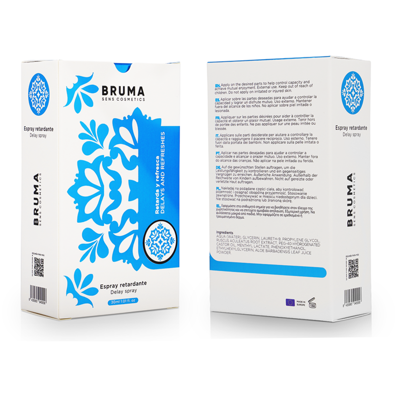 BRUMA - ERFRISCHENDES SPRAY MIT VERZÖGERUNG 30 ML