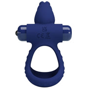 PRETTY LOVE - LUCHITO DOPPELVIBRIERENDER RING HASE BLAU