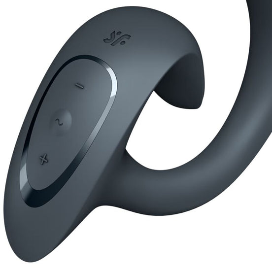 SATISFYER - G FOR GODDESS 1 RABBIT Sensory Device DARK GRAY