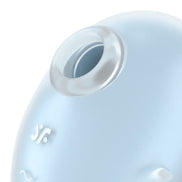 SATISFYER - CUTIE GHOST LAY-ON Sensory Device LIGHT BLUE