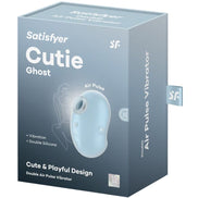SATISFYER - CUTIE GHOST LAY-ON Sensory Device LIGHT BLUE