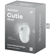 SATISFYER - CUTIE GHOST LAY-ON Sensory Device WHITE