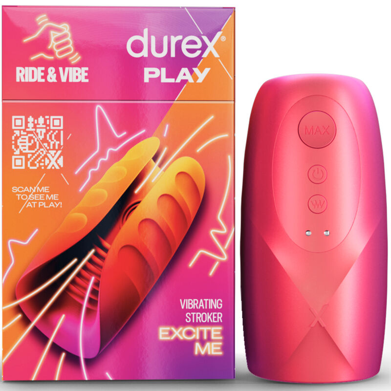 DUREX - TOY RIDE & VIBE Sensory Device MASTURBATOR