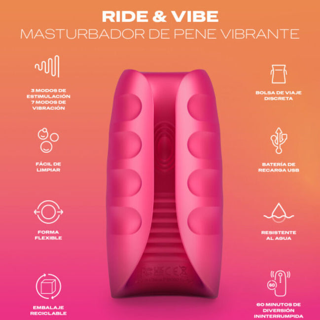 DUREX - TOY RIDE & VIBE Sensory Device MASTURBATOR