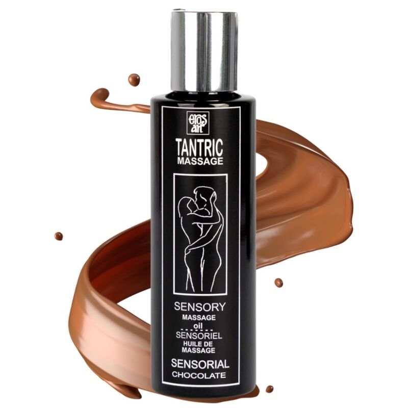 EROS-ART - NATÜRLICHES TANTRISCHES MASSAGEÖL UND SCHOKOLADEN-APHRODISIAK 100 ML