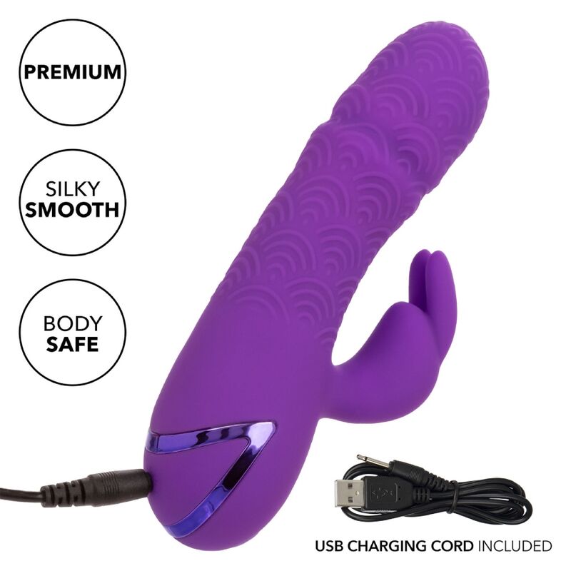 CALEXOTICS - MANHATTAN BEACH MARVEL Sensory Device RABBIT PURPLE BY CALIFORNIA DREAMING