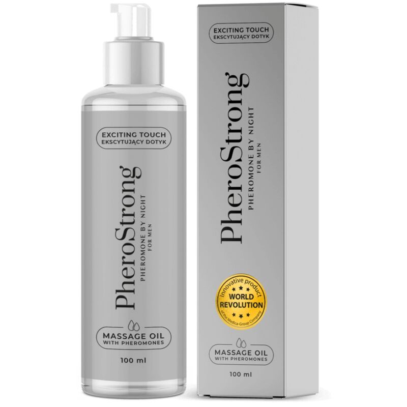 PHEROSTRONG - MASSAGEÖL FÜR MÄNNER BEI NACHT 100 ML