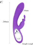 ARMONY - BELLA VIOLET RABBIT PULL RING Sensory Device