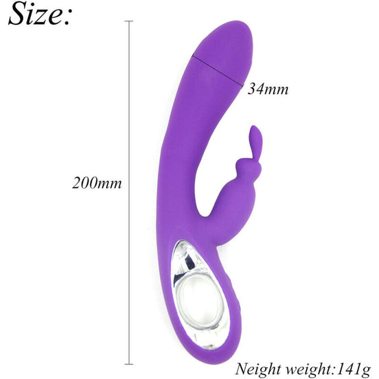ARMONY - BELLA VIOLET RABBIT PULL RING Sensory Device