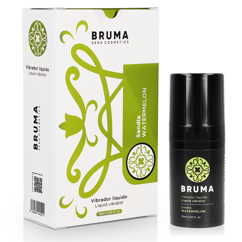 BRUMA - Flüssiges sensorisches Gerät ULTRA GLEITENDE WASSERMELONE 15 ML