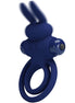 PRETTY LOVE - DAREY DOUBLE VIBRATING RING RABBIT BLUE