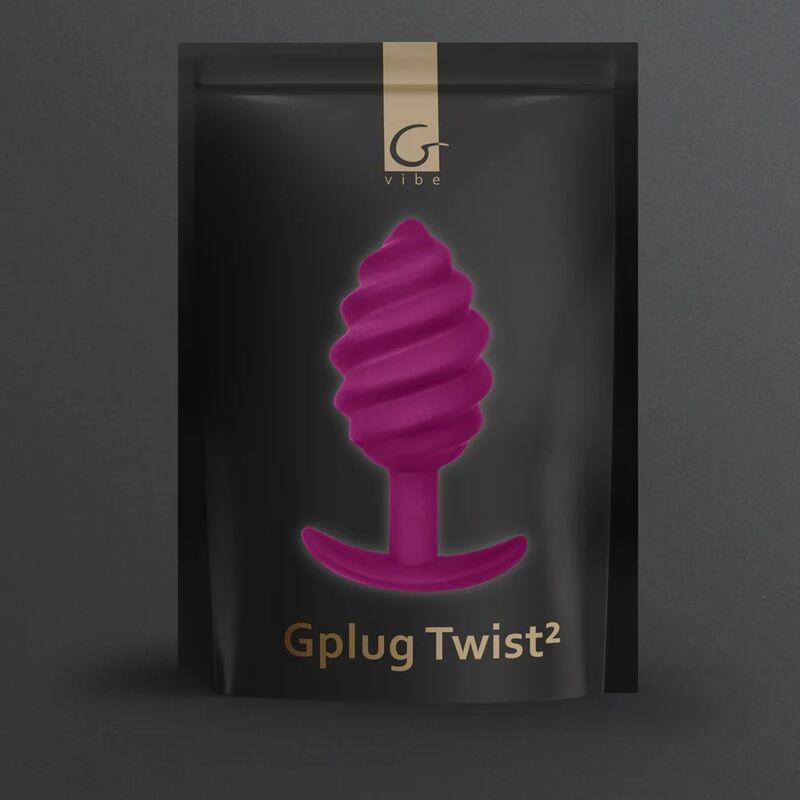 G-VIBE - GPLUG TWIST 2 VIOLETTER ANUSPLUG