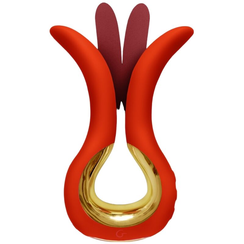 G-VIBE - GVIBE MAXI Sensory Device WITH TWO FLEXIBLE TIPS CORAL