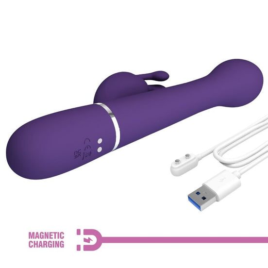 PRETTY LOVE - DEJON RABBIT Sensorgerät 3 IN 1 MULTIFUNKTION VIOLETT