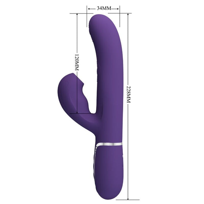 PRETTY LOVE - PERLITA G-SPOT Sensorgerät 3 IN 1 MULTIFUNKTIONAL LILA