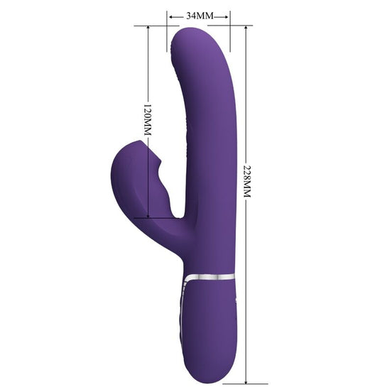 PRETTY LOVE - PERLITA G-SPOT Sensorgerät 3 IN 1 MULTIFUNKTIONAL LILA