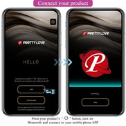 PRETTY LOVE - HECTOR ELECTROSHOCK Sensorgerät KOSTENLOSE APP VIOLET