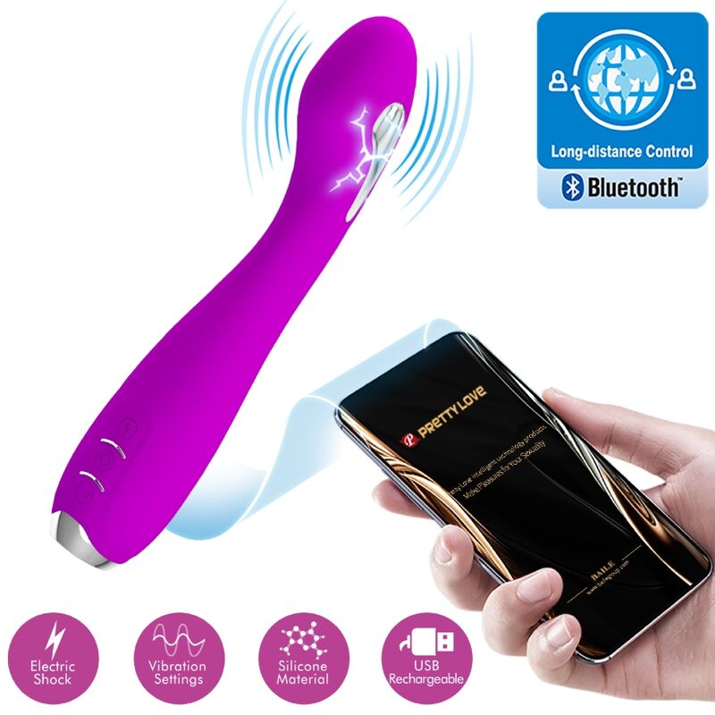 PRETTY LOVE - HECTOR ELECTROSHOCK Sensorgerät KOSTENLOSE APP VIOLET