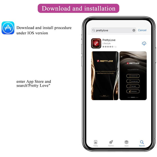 PRETTY LOVE - HECTOR ELECTROSHOCK Sensory Device FREE APP VIOLET