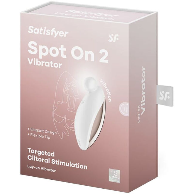 SATISFYER - SPOT ON 2 LAY-ON Sensory Device WHITE