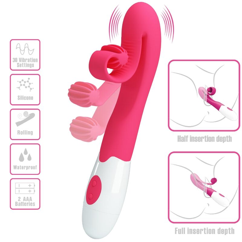 ROMANCE - PINK Sensorgerät UND STIMULATOR 30 GESCHWINDIGKEITEN