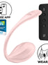 SATISFYER - RIBBED PETAL G POINT REMOTE CONTROL STIMULATOR ROSE FREE APP