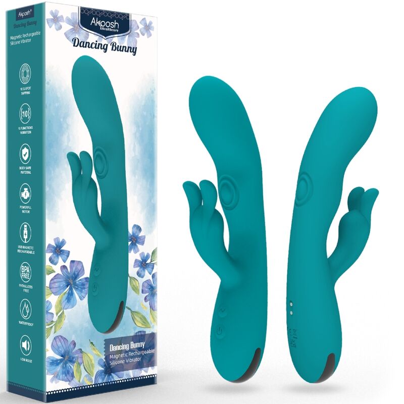 ARMONY - DANCING BUNNY Sensorisches Gerät HASE 10 GESCHWINDIGKEITEN GRÜN