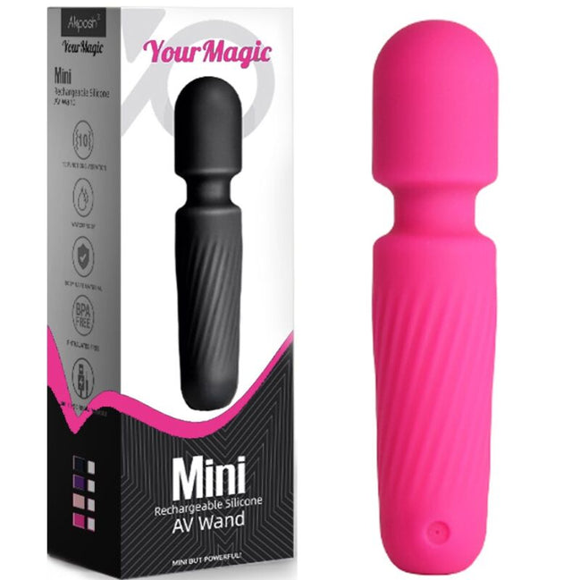 ARMONY - YOUR MAGIC MASSAGER & Sensory Device RECHARGEABLE 10 VIBRATIONS PINK