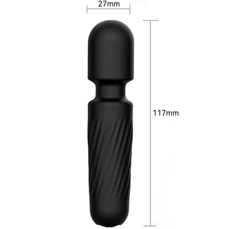 ARMONY - YOUR MAGIC MASSAGER & Sensory Device RECHARGEABLE 10 VIBRATIONS BLACK