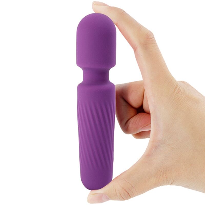 ARMONY - IHR MAGISCHES MASSAGEGERÄT & Sinnesstimulator WIEDERAUFLADBAR 10 VIBRATIONSSTUFEN LILA