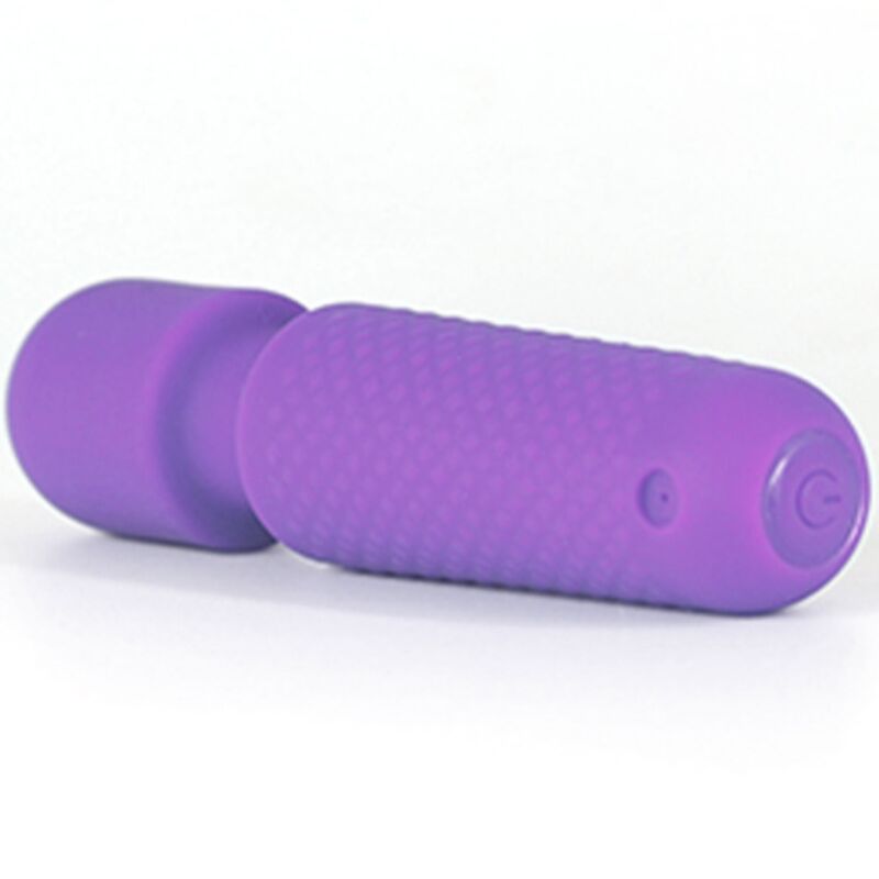 ARMONY - YOUR MAGIC MASSAGER & Sensory Device RECHARGEABLE 10 VIBRATIONS WAND DOTS PURPLE