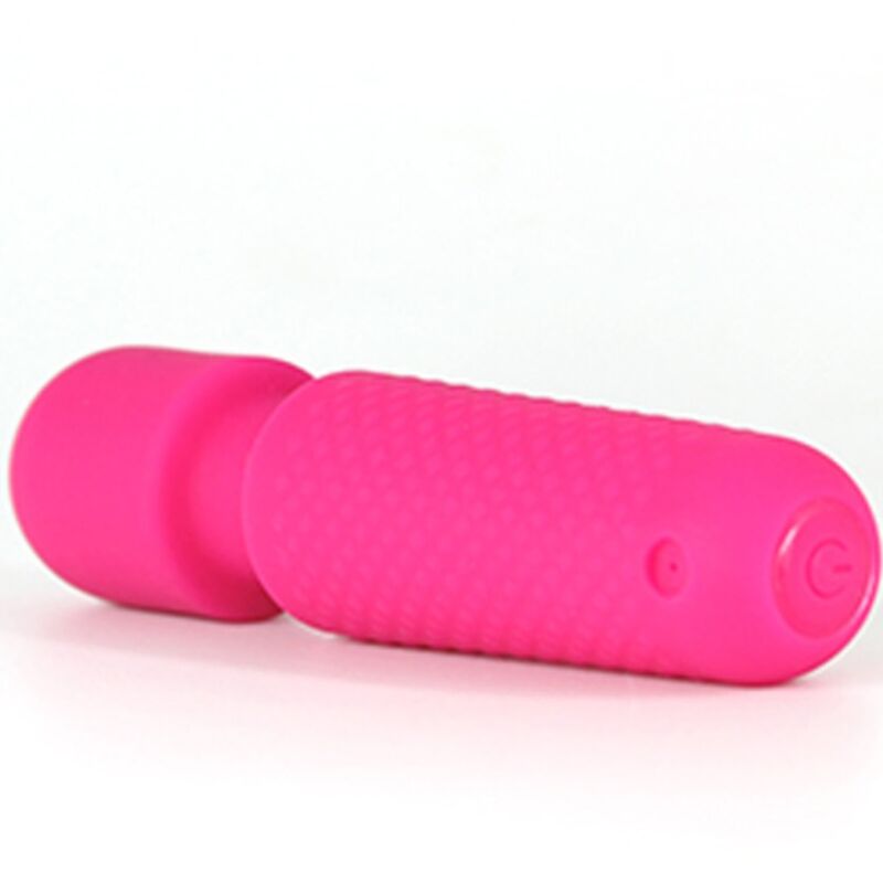 ARMONY - YOUR MAGIC MASSAGER & Sensory Device RECHARGEABLE 10 VIBRATIONS WAND DOTS PINK