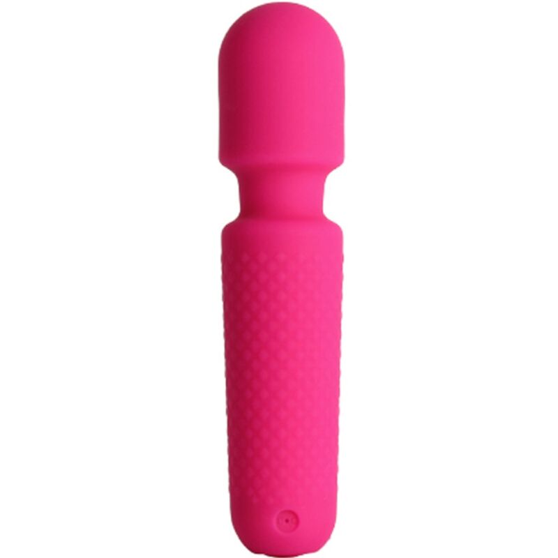 ARMONY - YOUR MAGIC MASSAGER & Sensory Device RECHARGEABLE 10 VIBRATIONS WAND DOTS PINK