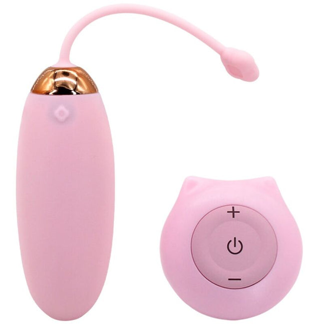 ARMONY - KITTY FUN EGG Sensorisches Gerät FERNBEDIENUNG 10 VIBRATIONEN ROSA