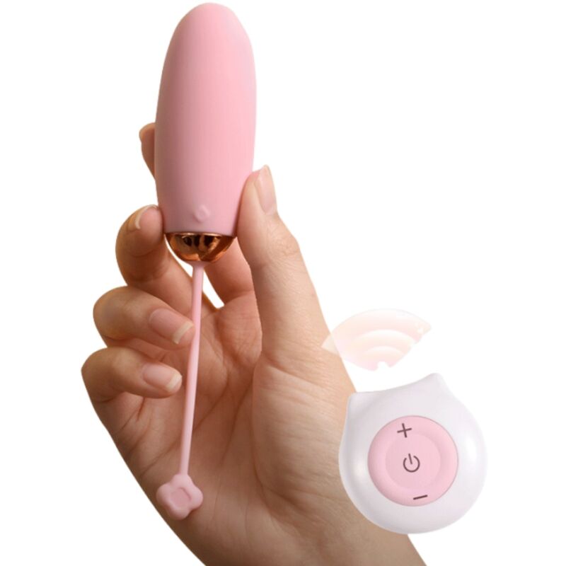 ARMONY - KITTY FUN EGG Sensorisches Gerät FERNBEDIENUNG 10 VIBRATIONEN ROSA