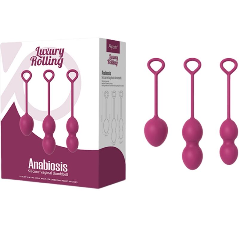 ARMONY - ANABIOSIS VAGINALHANTEL 3 STUFEN BURGUND