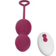 ARMONY - BLOSSOMS VAGINALHANTEL VIBRATION FERNBEDIENUNG 10 VIBRATIONEN DUNKELROT